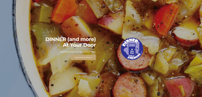 Dinner (and more) at Your Door responsive web site