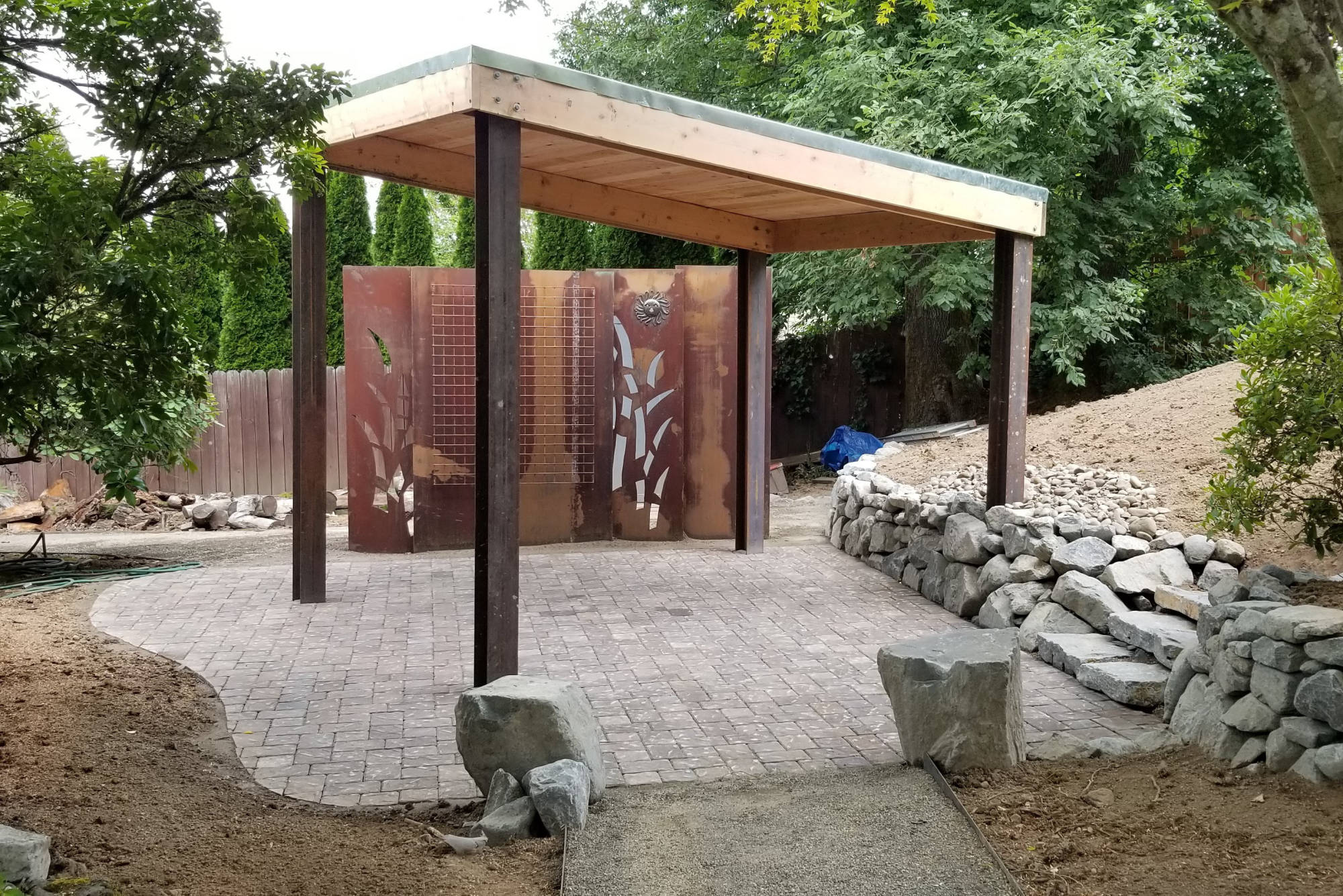 Unique outdoor structures convey your personal sense of style.